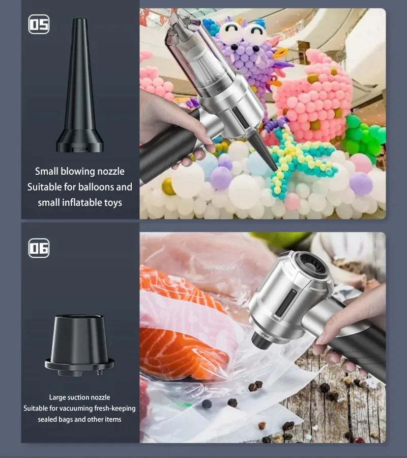 Car Vacuum Cleaner Wireless Portable Mini Vacuum Cleaner Handheld Powerful Vacuum Car Cleaner Cleaning Machine Home Appliance