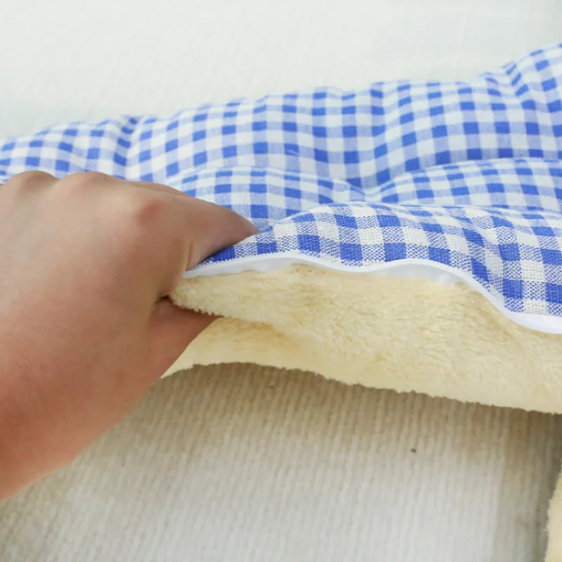 Cat Dog House Indoor Winter Thickened Foldabl Cat Sleeping Bag Cozy Soft Warm Semienclosed Small Pet Bed Snuggle Sack