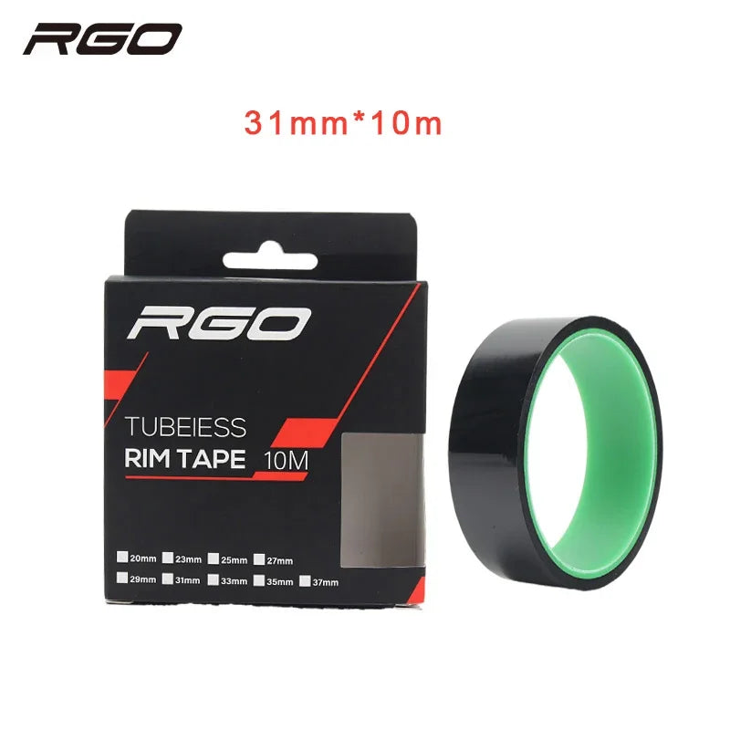 RGO Bicycle Tire Liner Vacuum Tire Pad MTB Tubeless Rim Tapes 20-37MM Road Bike Fiets Wiel Outdoor cycling Tires Tool Parts