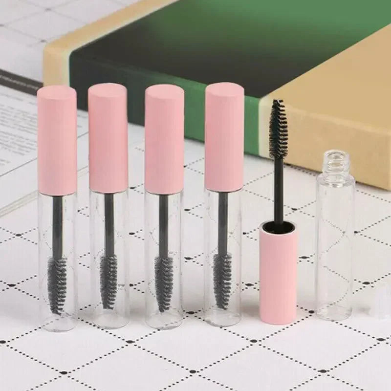 10/20/50Pcs 10ml Empty Mascara Tube DIY Wand Eyelash Cream Container Makeup Packaging Sample Bottle Plastic  Refillable Bottles