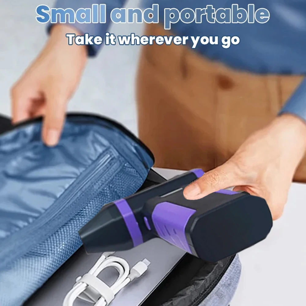 JANGKLIFE 3-in-1 Vacuum Cleaning Set USB Rechargeable Mini Car Vacuum Cleaner Home Use Dust Collector Automotive Cleaning Kit