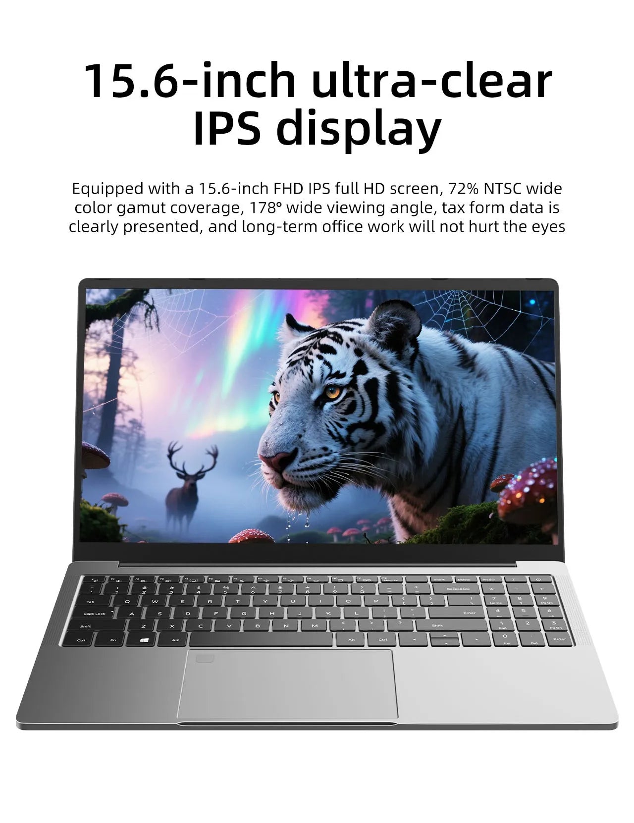 Adreamer 15.6 Inch Laptop Intel Core i5 1135G7 Portable Notebook 8/16/32GB RAM 256/512/1024 SSD Office PC - German Keyboard