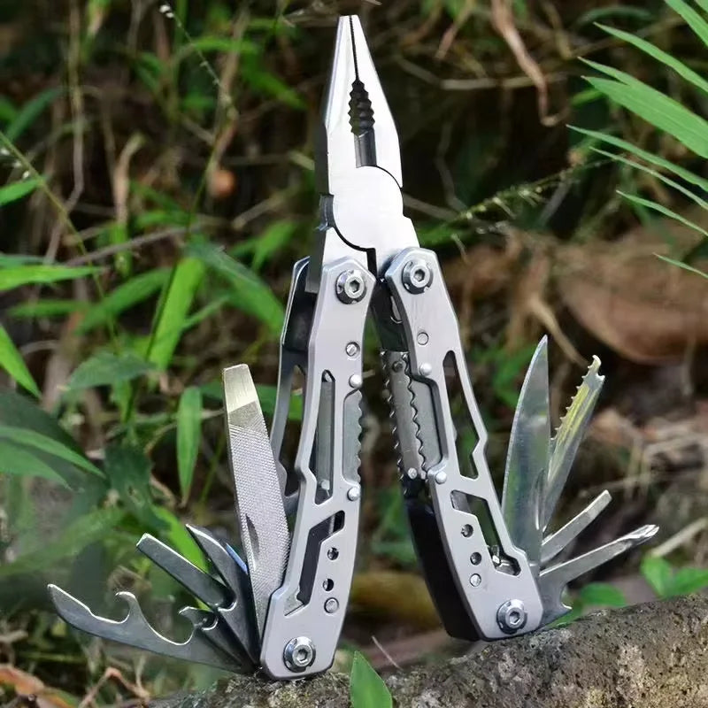 Outdoor Multitool Camping Portable Stainless Steel Edc Folding Multifunction Tools Emergency survival Knife Pliers
