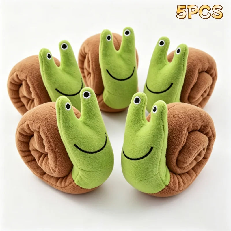 Snail Shaped Pet Toys for Dogs And Cats Odor Hiding Training Puzzles Fun Sniffing Mats - Interactive Play for Cats And Dogs