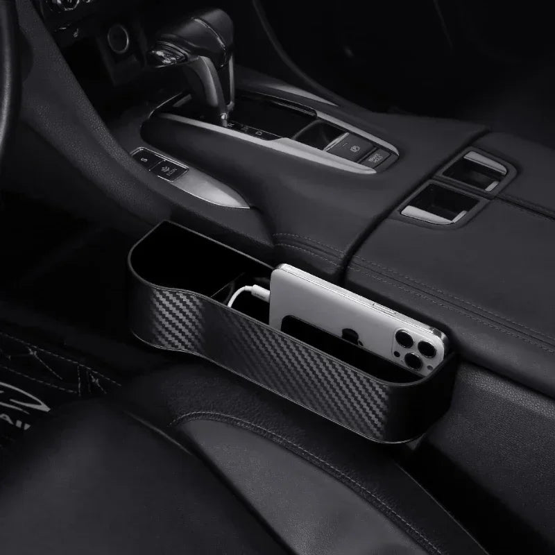 Car Seat Organizer Crevice Storage Box Car Organizer Gap Slit Filler Holder For Wallet Phone Slit Pocket Auto Car Accessories