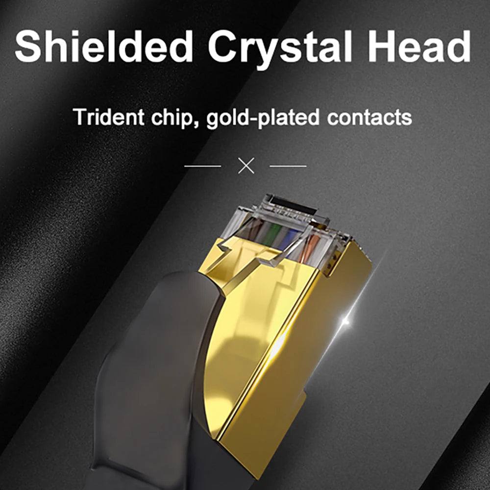 0.5-20m CAT7 Ethernet Cable 10Gb RJ45 Lan Network Cable Networking Ethernet Patch Cord CAT 7 Network Cable For Computer Router