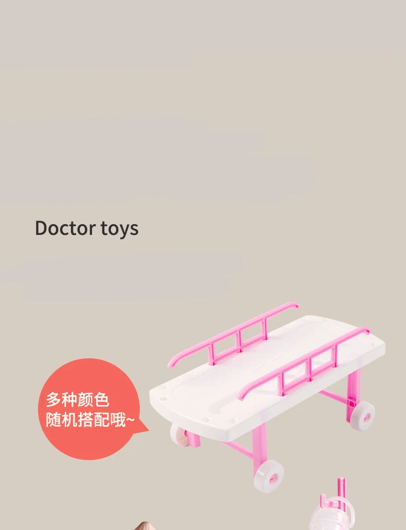 Children Doctor Play Set Simulation Nurse Toy Doctor Accessories for Kids Home Play Toys Doctor Set Toy Gift for Kids Boys Girls