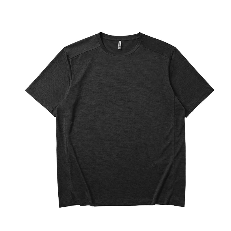 2026 New Quick Drying T-shirt for Men's Outdoor Sports, Moisture Wicking and Cool Short Sleeved Top for Summer