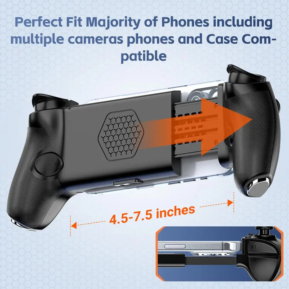 Stretchable Mobile Game Controller For IPhone Android PC Wireless Phone Controller USB-C Plug And Play Gaming Control
