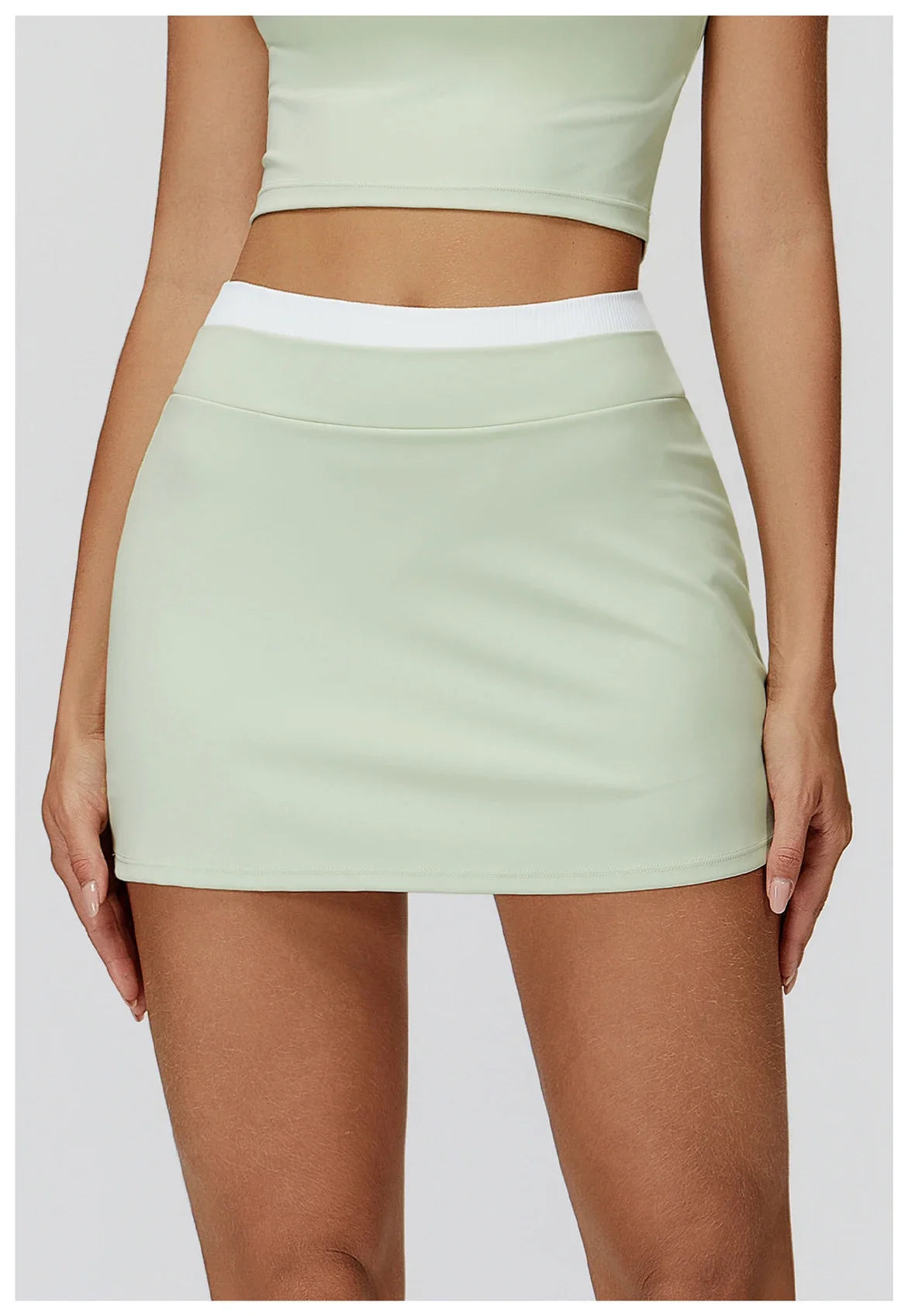 High Waist Sports Short Skirt Lined Shorts Fitness Yoga Quick Dry Running Workout Sport Skirts Tennis Skirt Golf Wear for Women