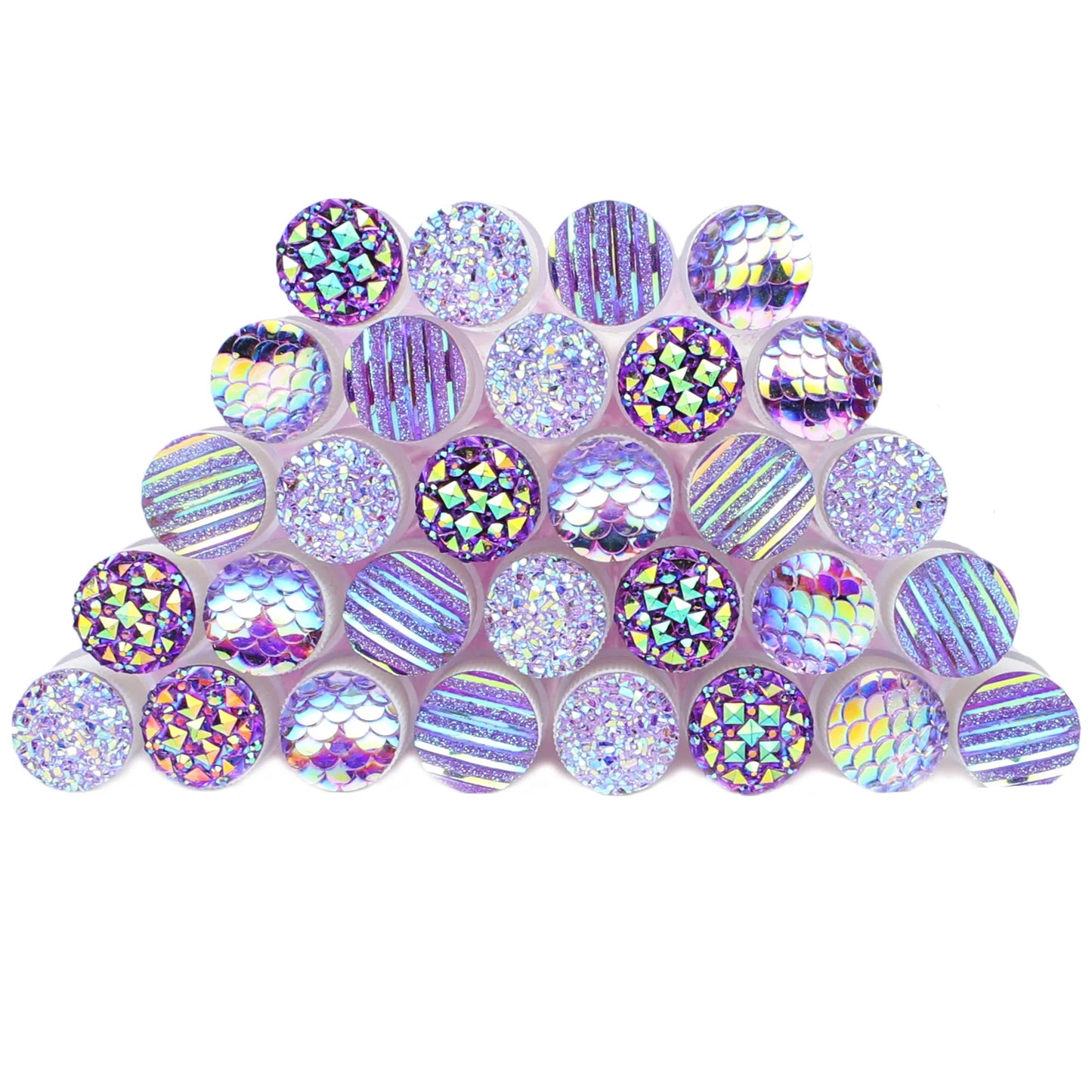 Mascara Wands Tube 30pcs Reusable Lash Spoolies Tube Eyelash Brush Tubes Makeup Brush Spoolies Lash Extension Brushes Applicator