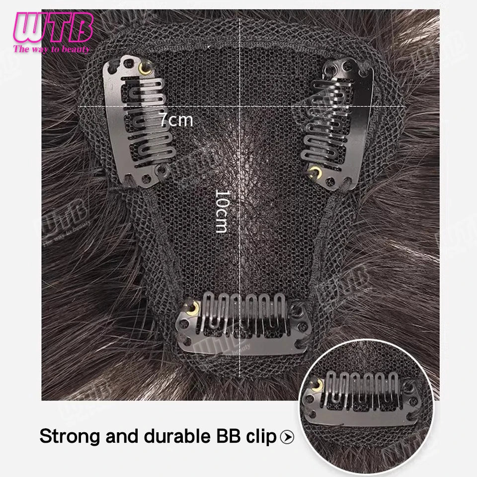 Synthetic Hairpiece Hair Bangs Extension Clip In Hair Ins Hair Fake Fringes Invisible Wig