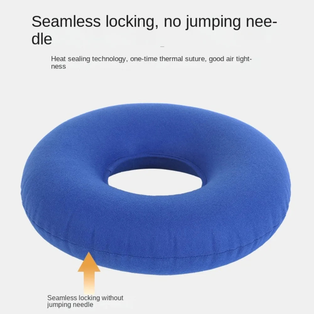 Postpartum Cushion Inflatable Piles Ring Cushion Donut Pillow Vinyl Rubber Seat Medical Hemorrhoid Pad Ring Cushion