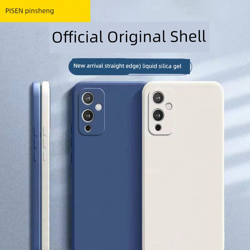 Pinsheng Applicable/OnePlus 9 Liquid Silicone Phone Case OnePlus 9RT Pure Color Stain-Resistant Soft Case OnePlus Ace Pro