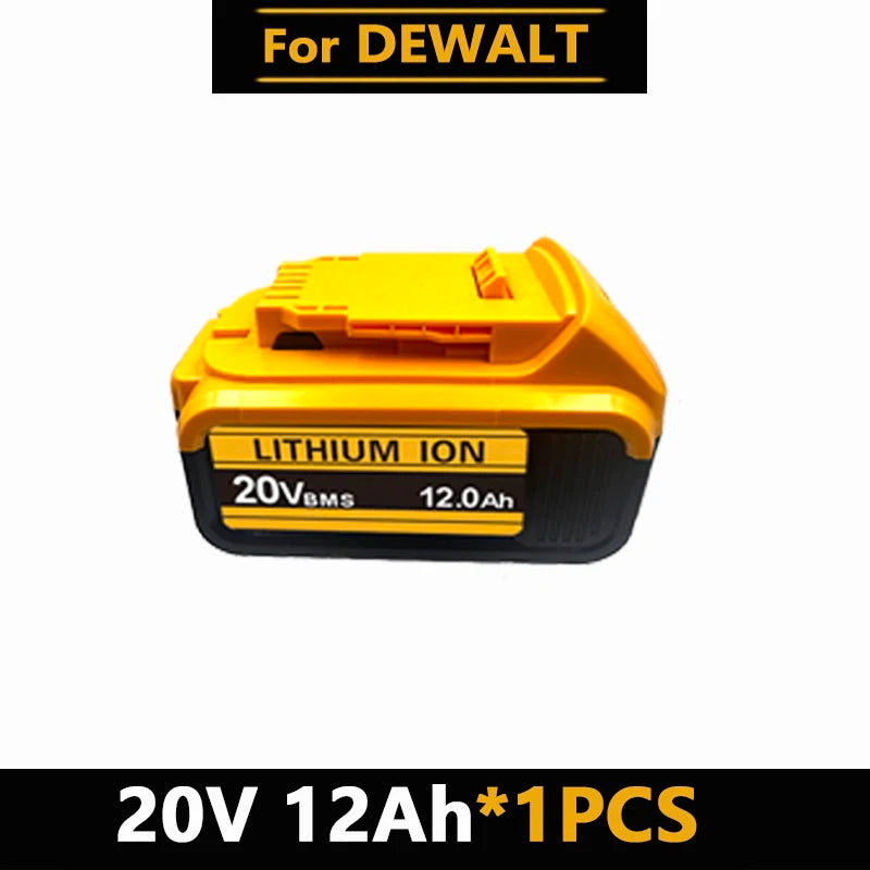 Original for DeWalt 6Ah/8Ah/12Ah 20V battery replaceable DCB184 DCB200 DCF892 DCF845 DCF850 DCF911 DCD800 DCD805 Tools Battery