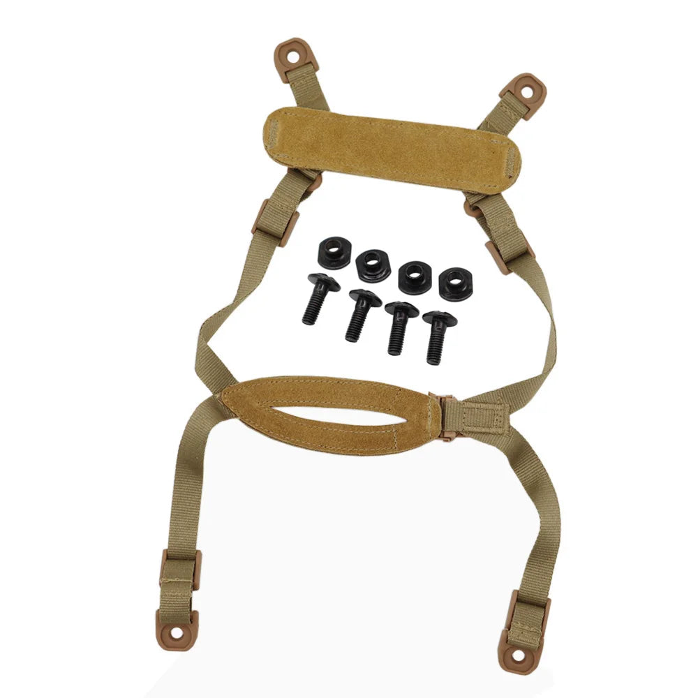 Tactical Helmet Retention System H-Nape Chin Strap For MICH /ACH AF PASGT/M88 Helmet Accessories