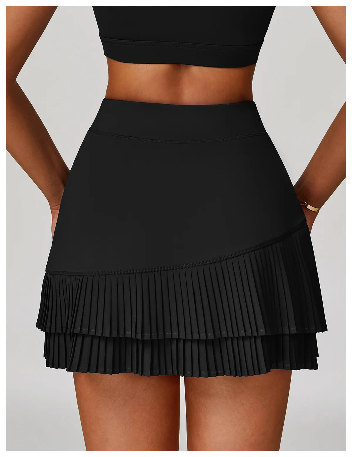 High Waist Sports Short Skirt Lined Shorts Women Fitness Yoga Quick Dry Running Sport Skirts Tennis Skirt Golf Wear for Women