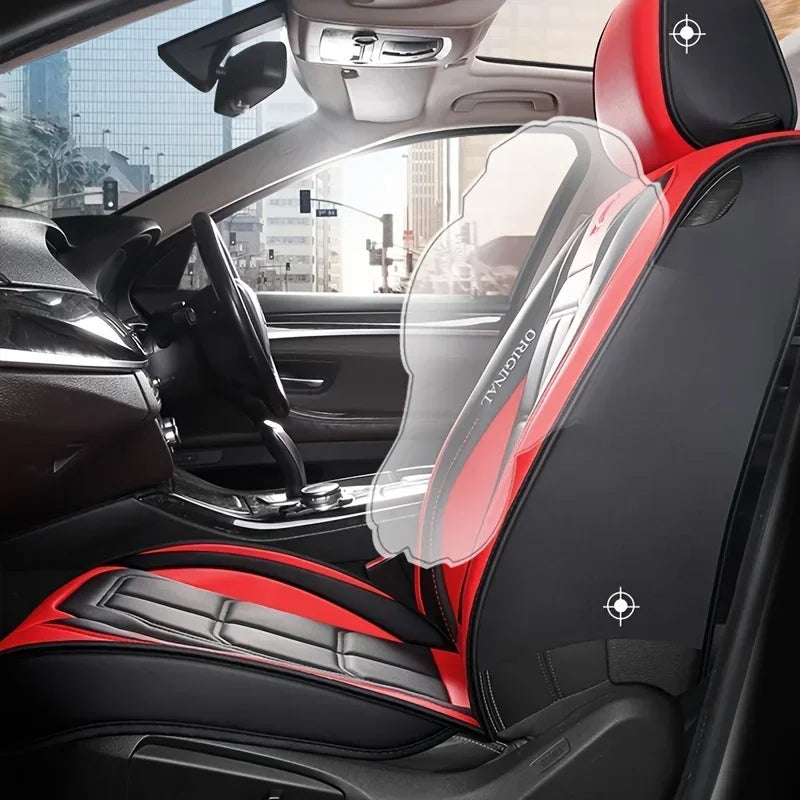 Car Seat Cover Set, 5 Colors , Universal Fit, Full Coverage, Stylish & Durable, Enhance Car Interior Accessories