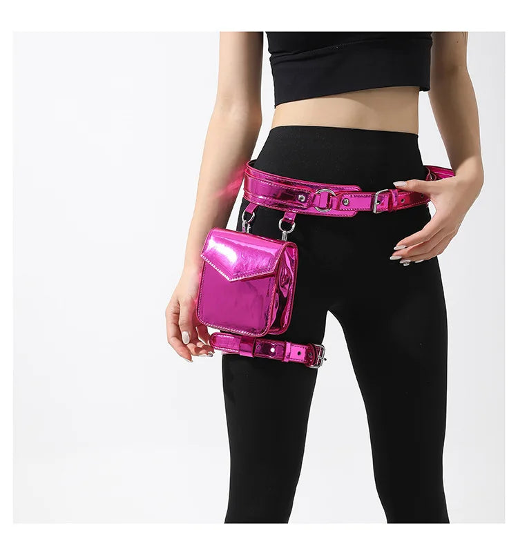 Belt Bag Mini Bag Waist Bag Leg Bag Sports Fitness Running Bag With Yoga Pants Headset Lipstick Bag Fanny Pack Purse Waist Pack