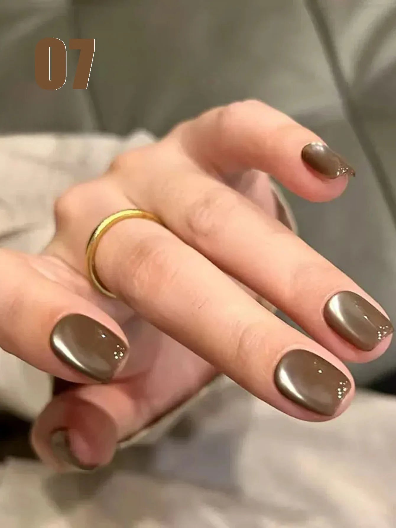 MIANEL 12ML 1-21pcs Emperor Green Cat Eye Gel Nail Polish Whitenning Nails Green Nails Suitable For Nail Salons Nail Supplies