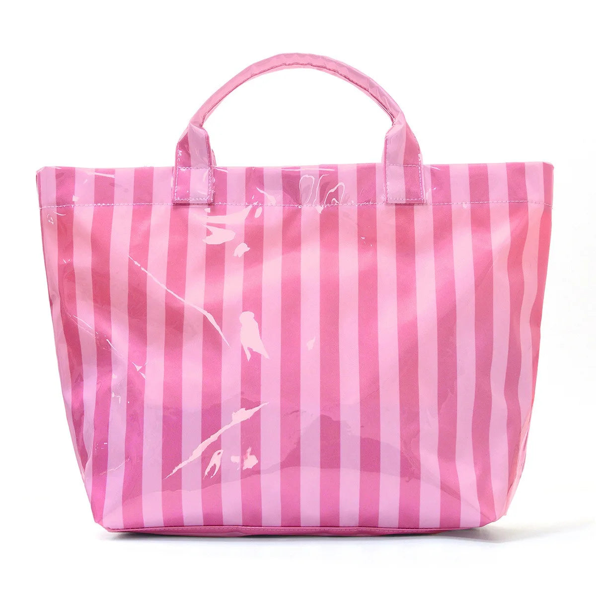 Cross-border striped tote bag high value lightweight handbag commuting large capacity portable travel shoulder bag