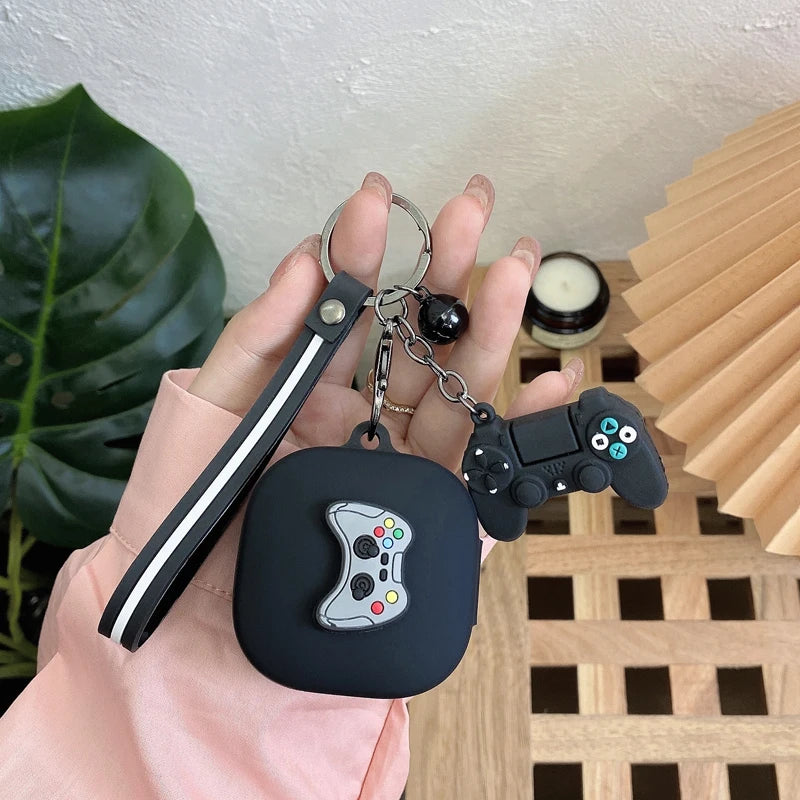 Cartoon Game Silicone Earbuds Protective Case For QCY T13 Earphone Shockproof Skin Shell Charging Box Cover For QCY T13 ANC