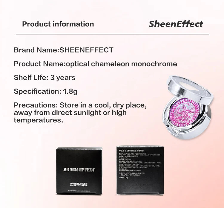 Sheeneffect Chase Light Series High-end Chameleon Eyeshadow Palette