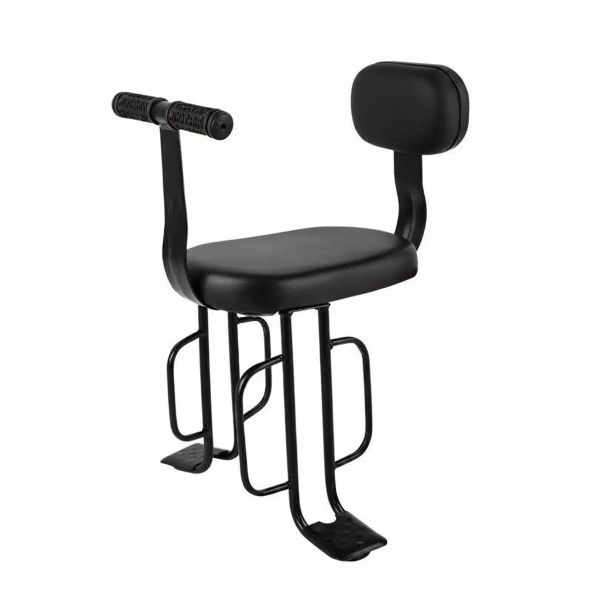 Customs Waterproof Rear Child Cycle Seat with Back Support Padded Safety Accessory Bike Seat for Mountain Bike Kids