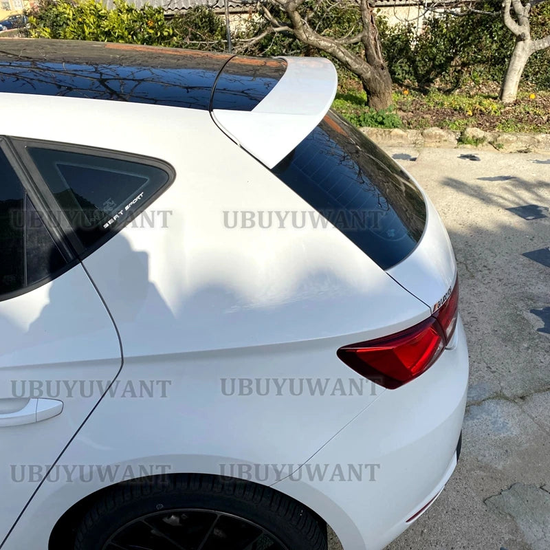 For Seat Leon MK3 5F Top Spoiler leon 5 Dr 2013 - 2020 MK3.5 5F FR For Back Gloss Windbreaker All Color Choices