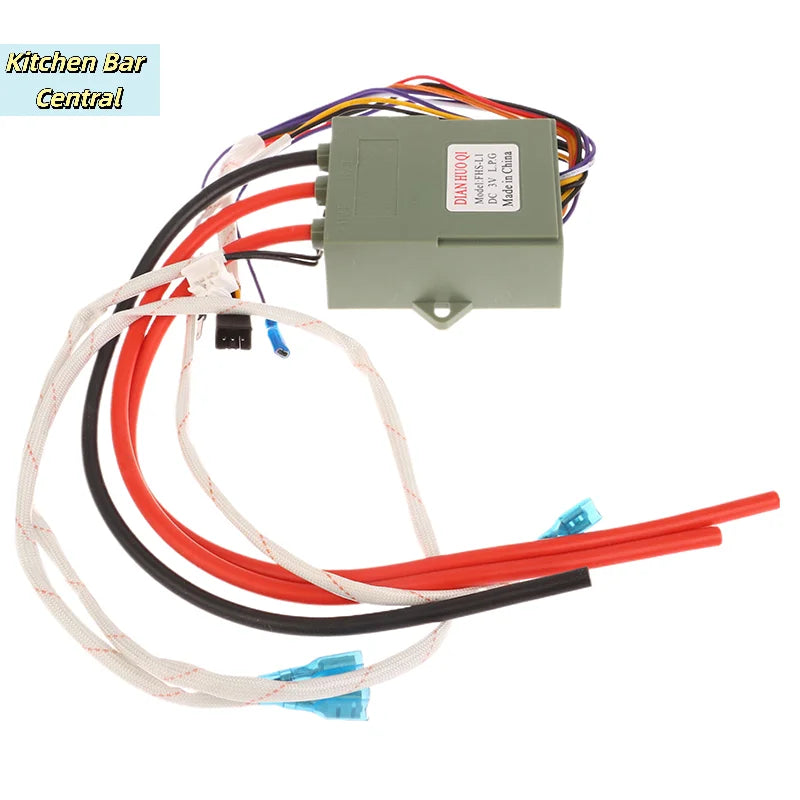 【DC 3V Gas Stove Double Ignition With Temperature Control And Display Pulse Igniter 12 Wires For Gas Water Heater】