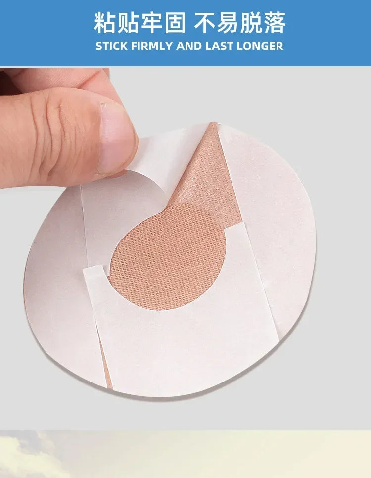 10Pcs/Lot Transparent Waterproof Adhesive Patches Freestyle Libre Sensor Covers Patch Clear CGM Overpatch Tape Long Lasting