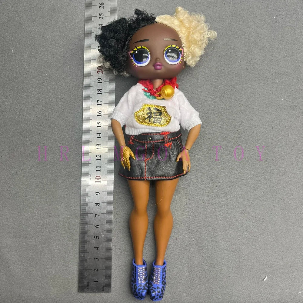 Original 24cm OMG multi-style big sister fashion dressup girl DIY holiday gift doll toy