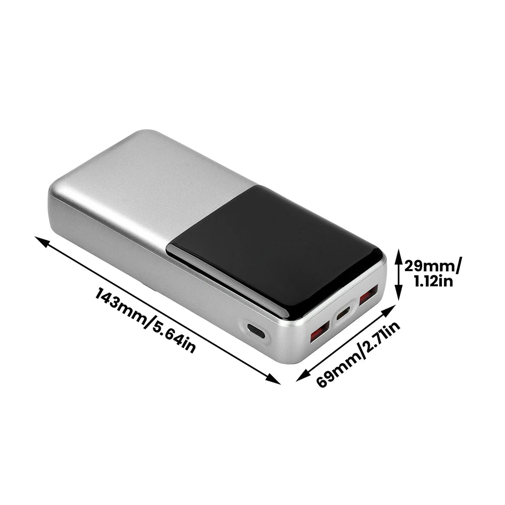 22.5W Fast Charging Module Power Bank DIY Kit TFT Color Screen LCD Display 3.7V Ternary Lithium Battery Supports PD/QC/SCP/VOOC