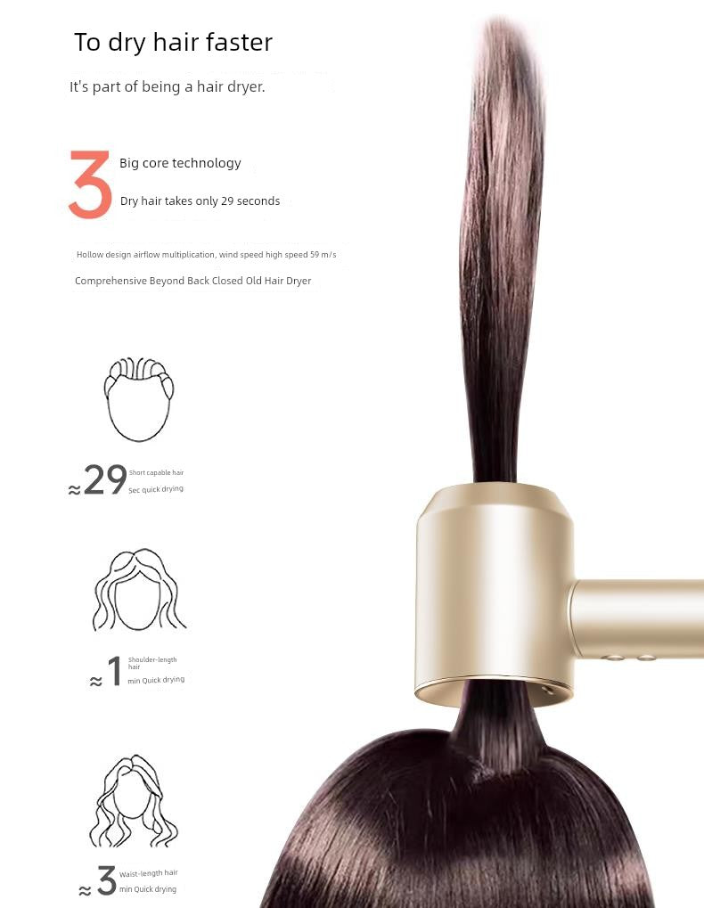 German Electric Hair Dryer For Home Anion Hair Care High Power Student Dormitory Mute Hair Dryer High Speed Huaqiang North Imitation