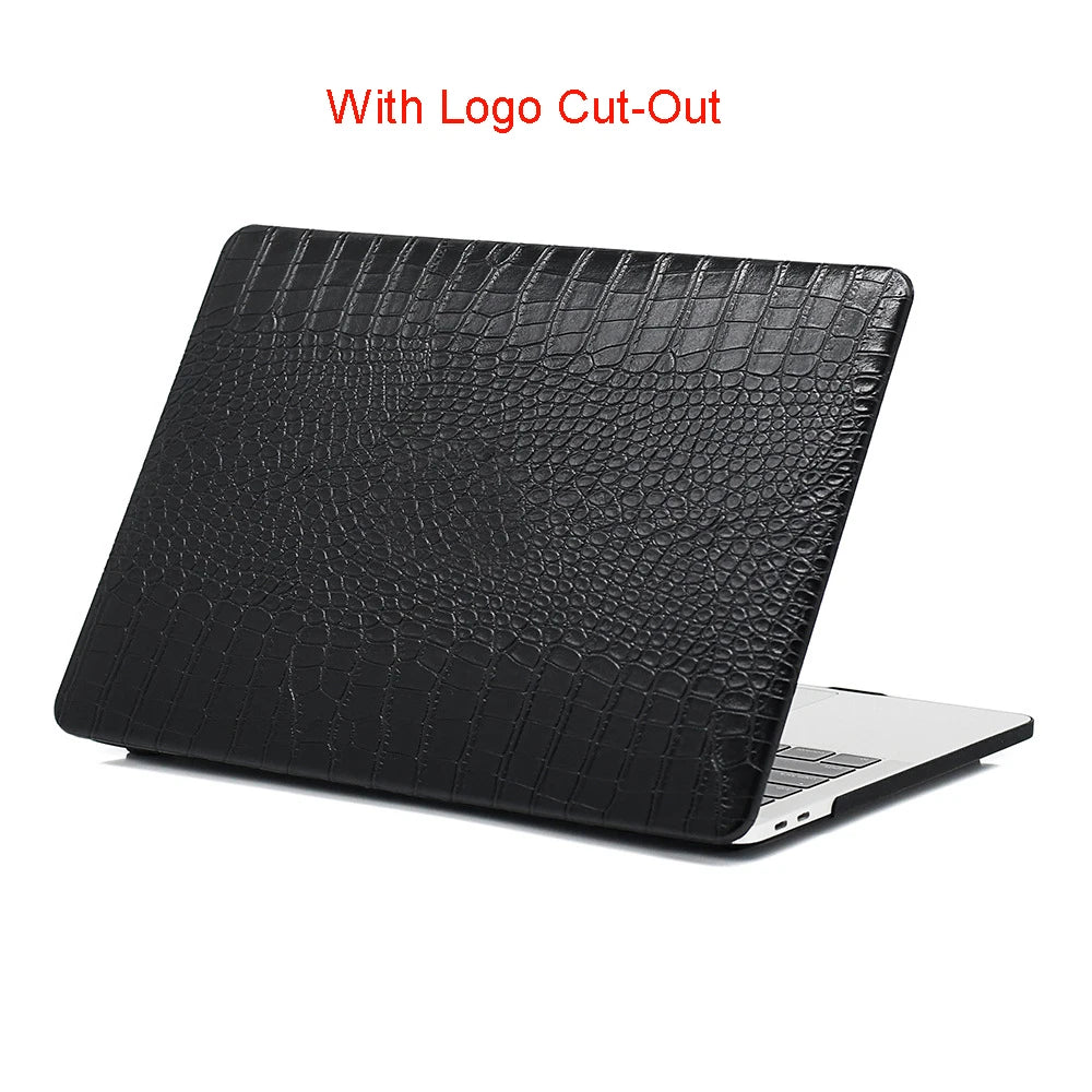 Free Print Name Laptop Case For Macbook New Air 13.3'' Pro Retina 14 " Computer Hard Case With Logo Cut-Out Free Print Name