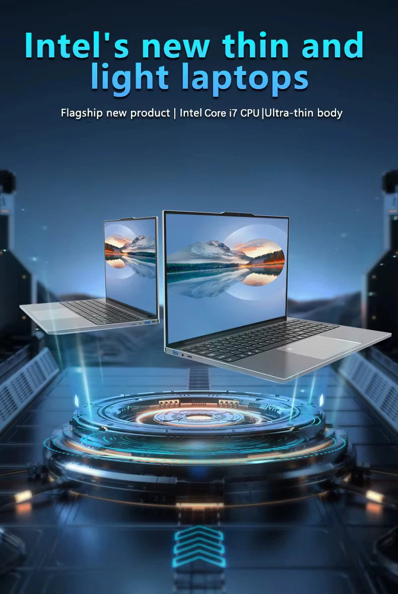 New I7 15.6' Laptop Computer PC Intel Core I7-1165G7 16GB RAM 1/2TB SSD Windows 11 Fingerprint Unlock Notebook Backlight Laptop