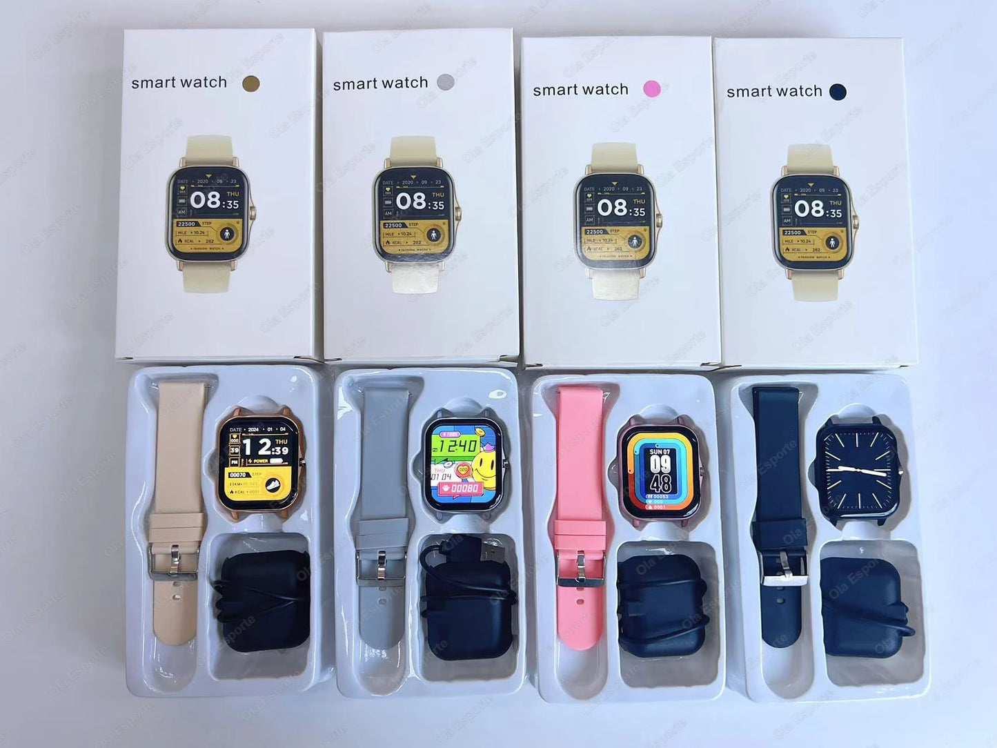 Outdoor Sports Smart Watch Wireless Calling Information Reminder Wallpaper Change Men's and Women's Waterproof Smartwatch 2025