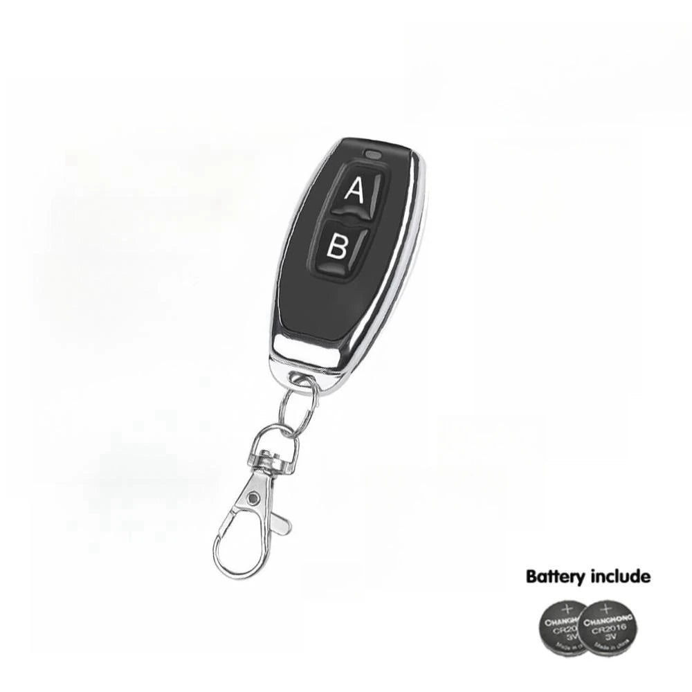 433MHz AC 110V 220V Wireless RF Remote Control Switch 1CH Relay Receiver With ON OFF Transmitter For Led Light Bulb DIY Control