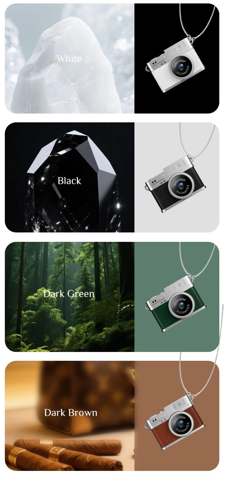 Pocket-Sized Retro Digital Camera, 1080P Mini Vlog Cam with Screen, Portable Camcorder for Kids, Teens, Travel, Sports & Gift