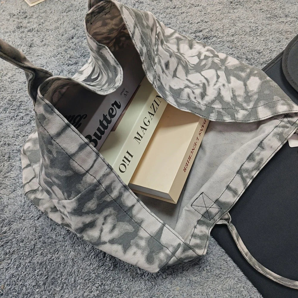 Y2K Handbag Large Capacity Shopping Bag Neutral Shoulder Bag Minimalist Large Capacity Sports Gym Bag Neutral Shoulder Bags