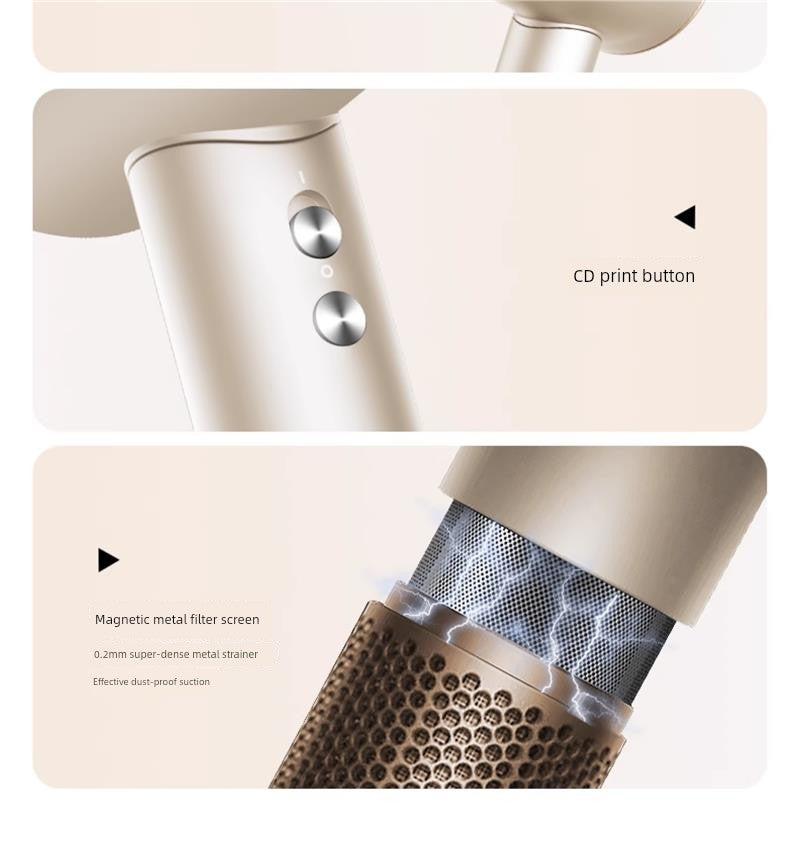 German Electric Hair Dryer For Home Anion Hair Care High Power Student Dormitory Mute Hair Dryer High Speed Huaqiang North Imitation