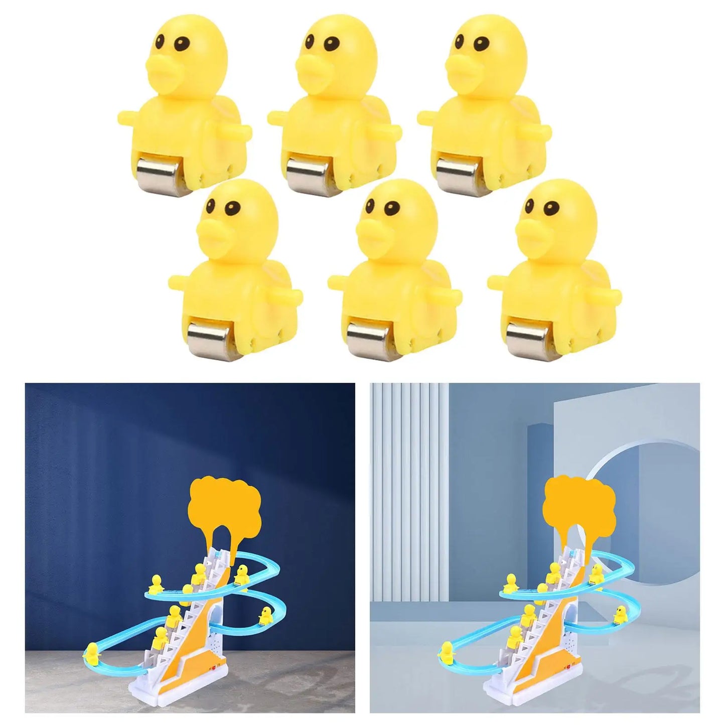 Electric Climb Stair Tracks Game Parts Adorable Durable Slide Stair Toy Spare Part for Indoor Outdoor Kid Children