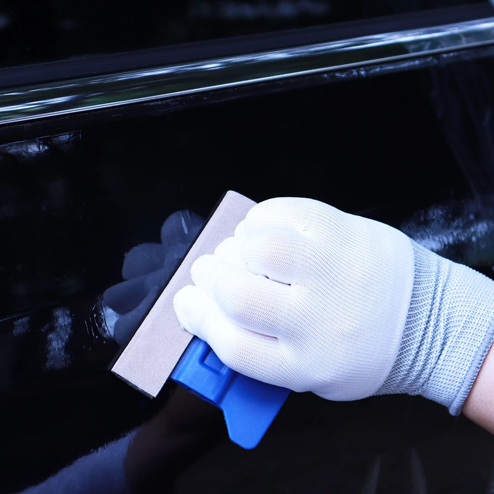 5PCS Thickened Suede Felt Squeegee Vinyl Applicator Window Film Tinting Car Wrap Stickers Install Tool No Scratch Protect Buffer
