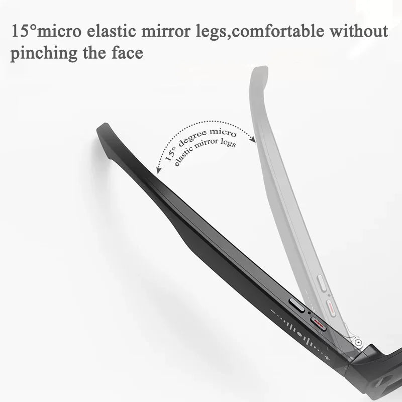 New intelligent AI glasses charging case dual core architecture high-definition photography glasses