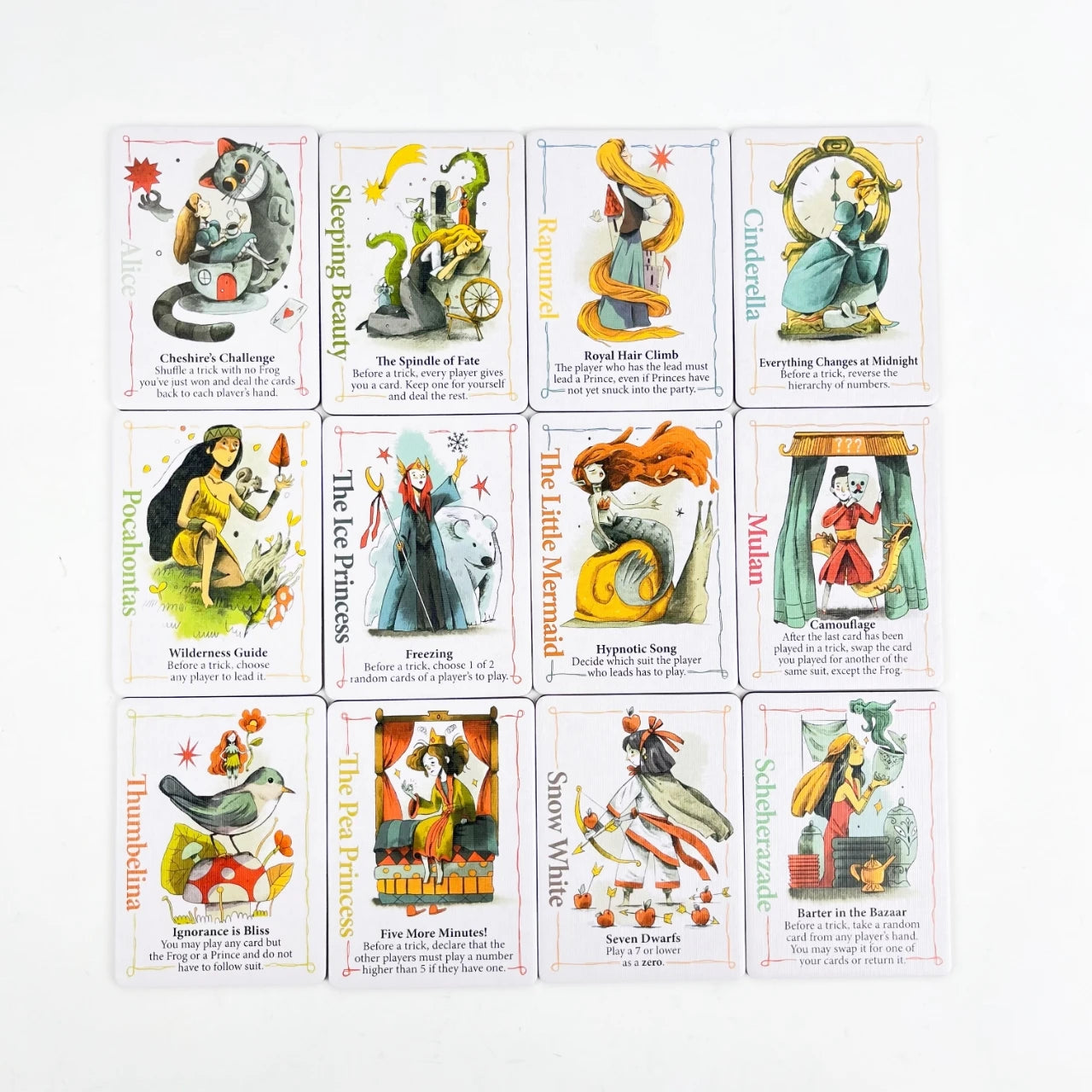 REBEL PRINCESS Deluxe Board Card Game Ultimate Family Party Trick-Taking Fun for 3-6 Players