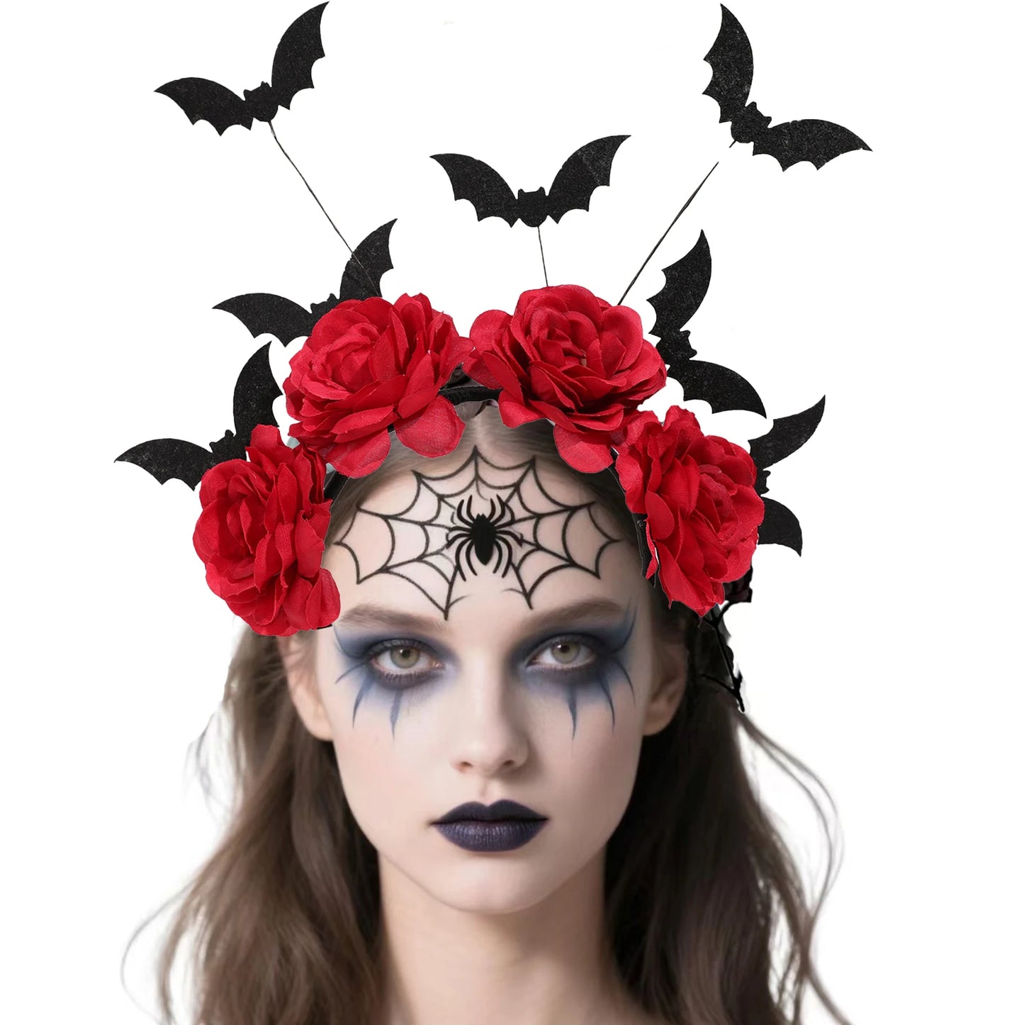 1 Piece of Halloween Costume Accessories, Headbands, Hair Accessories, Bat Headbands, Girl Role-Playing Headbands