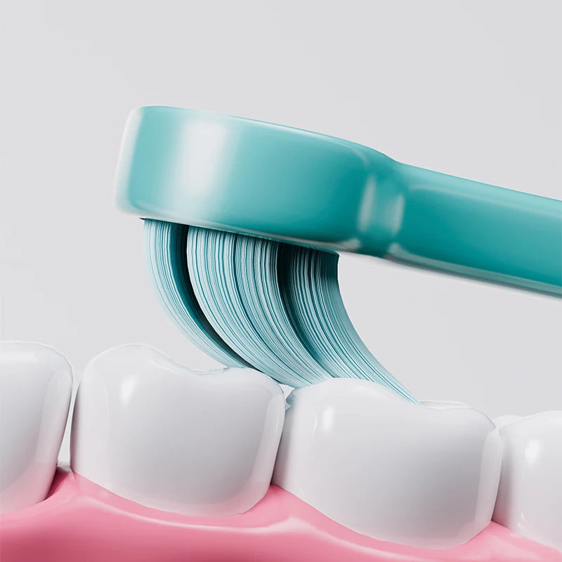 Infant Toothbrush Cute Baby 0-3 Years Old Cartoon Small Head Baby Toothbrush Individually Packaged Bottom Suction Cup Can Stand