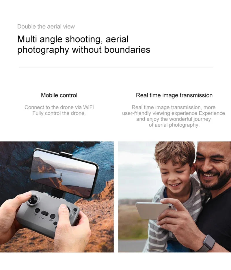 Xiaomi D16 Drone Profesional 8K HD Dual Camera Aerial 180° Electric Adjustable GPS Obstacle Avoidance Bushless Motor UAV New