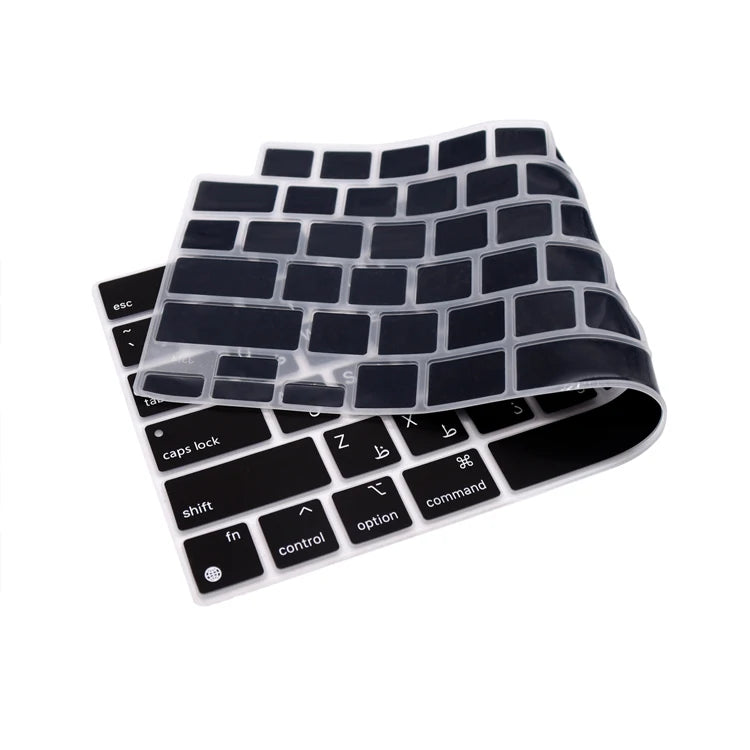 Persian Arab Arabic Letter Keyboard Cover Skin for MacBook Air 13 M2 A2681 2023 Pro 14 16  A2442 A2485 A2779 Pro16 A2780 2022