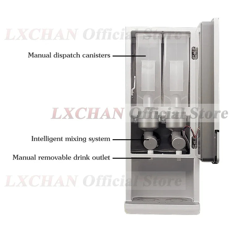 HomeWise CIMT2 Commercial Instant Soymilk Maker Automatic Instant Beverage Maker Soymilk/Coffee/Milk/Hot Chocolate 110V 220-240V